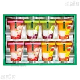 凍らせて食べる アイスデザート ～国産フルーツ入り～ 8号 / 3層デザート ジュレパフェ ～国産フルーツ入り～ 8号