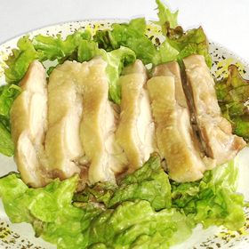 スチームチキン(蒸し鶏もも)/150g×10枚(約1.5kg)業務用を税込 スチームチキン(蒸し鶏もも)/150g×10枚(約1.5kg)業務用を税込
