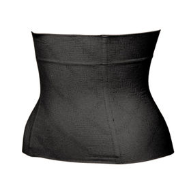 【M-L/ブラック】美シェイプ腹帯サポーター