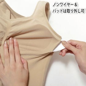 【L-LL/ピンク】エアーフィットキャミソール