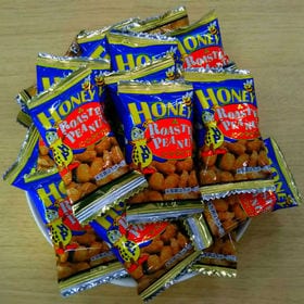 【300g(150g×2)】ハニーローストピー | ピーナッツをハチミツでコーティングしカリッとした食感に仕上げた人気の一品です。