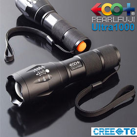 米CREE社 超高輝度LED T6搭載 超強光ズームライト