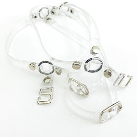 【2足分/計4個】シューズストラップ (クリア)