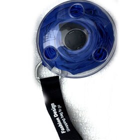 【ブルー】コンパクト買い物バッグ