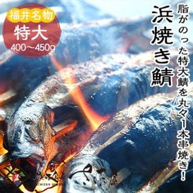 《冷凍便》福井名物浜焼きさば1本30センチサイズの大きな鯖サ...