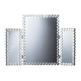 三面鏡 | クリスタル調の装飾が豪華な三面鏡です