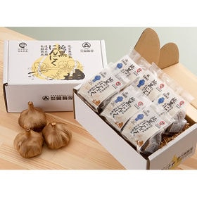 【青森】純黒にんにく6球入り［熟成・Lサイズ］