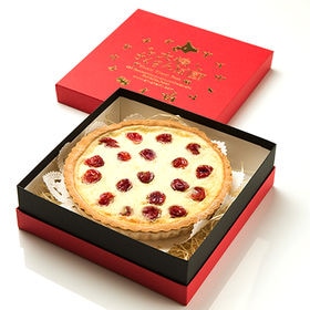 【北海道】大橋さくらんぼ園 さくらんぼチーズタルト(直径18cm×高さ2cm)