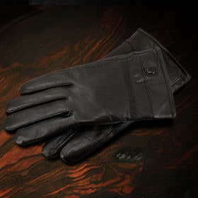 ホットハンズ・高級ラムスキンメンズグローブ
