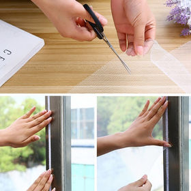 【2枚セット】楽々DIY式網戸シート(マジカルテープ付き)