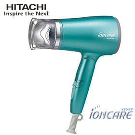 日立(HITACHI)/マイナスイオンドライヤー イオンケア(ブルーグリーン)/HD-N410(G)