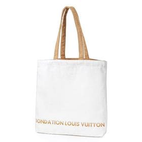 【FONDATION LOUIS VUITTON】美術館限定トートバッグ #White Canvas | パリ ルイヴィトン美術館限定