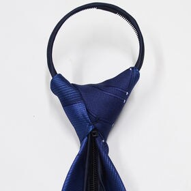 【02】ワンタッチ式ネクタイ 選べる12カラー ネクタイ ビジネス 冠婚葬祭 バレない ビジネス