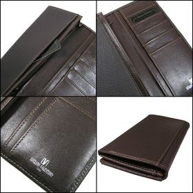 【キャメル】ルチアーノバレンチノ 牛革  長財布 LUV-3001