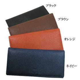 【ブラック】ルチアーノバレンチノ 牛革   長財布 LUV-9001