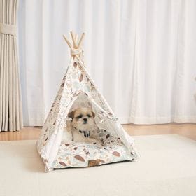 【スクエア×ホワイト】Pet Tipi tent – ペット...