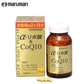 【3本セット(1本あたり180粒)】maruman(マルマン) /α-リポ酸&CoQ10