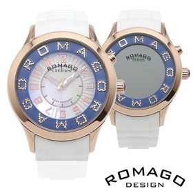 ロマゴデザイン 腕時計 RM067-0162PL-RGBU ミラーウォッチROMAGO DESIGN | 他に無いデザインが魅力のロマゴデザインのミラーウォッチ