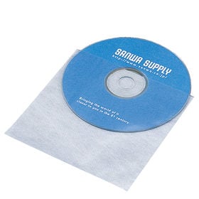 【1枚収納・100枚セット】DVD・CD用不織布ケース　サン...