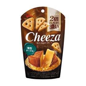 【4コ入り】グリコ 生チーズのチーザ〈燻製チーズ味〉
