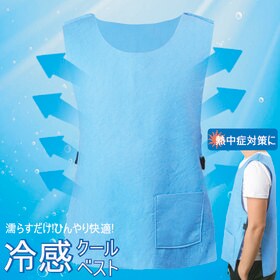 冷感ベスト　熱中症対策グッズ 暑さ対策 グッズ 冷却ベスト 熱中症 熱中症対策