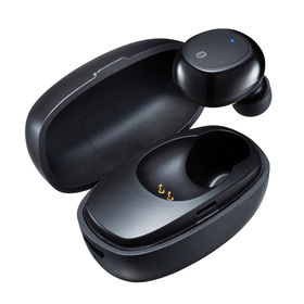 超小型Bluetooth片耳ヘッドセット（充電ケース付き）　...
