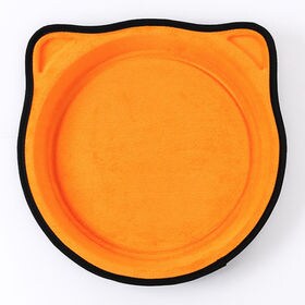 【オレンジ】猫用 ハンモック ねこ ネコ ベッド ペット トレイ 窓 吸盤 簡単