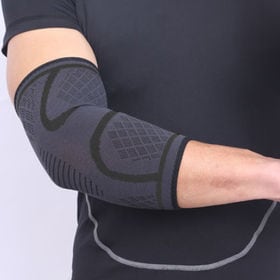 【ブラック・M】ひじサポーター 2枚セット ひじ ひじ用 肘サポーター テニス肘