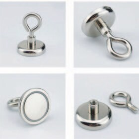 【5個セット】マグネットフック ネオジウム磁石  強力 おしゃれ 壁面装飾 引っ掛け 強力