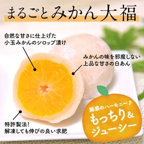 【1セット9個入り】まるごとみかん大福