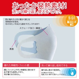 【3枚入り×10袋/ホワイト】子ども用ホットフィットマスク同色30枚組