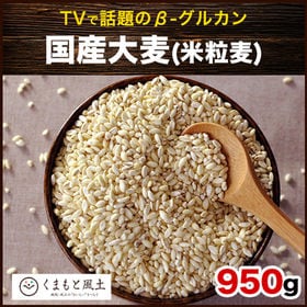 【950g】国産大麦 （米粒麦） | 大麦β-グルカンなど食物繊維が豊富！