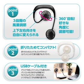 【ブラック】エアーファンクール　ラクーン