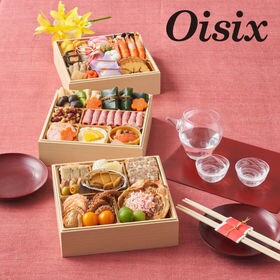 オイシックス充実お肉料理と豪華海鮮おせち「上慶梅」