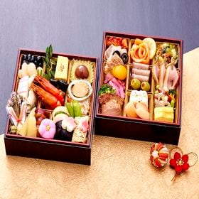 温石左近太郎＆ビストロYAMADA監修　「和洋コラボ二段おせち」