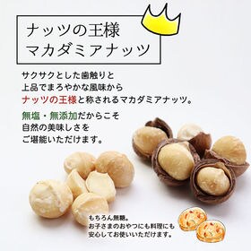 【50g】素焼き マカダミアナッツ 無塩 無添加 ロースト ナッツ 食物繊維