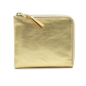 [COMME des GARCONS]ミニ財布 CDG GOLD WALLET ゴールド | キャッシュレスで荷物をコンパクトにまとめたい人にオススメアイテム！