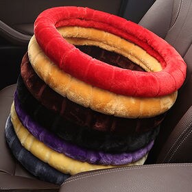 あったかもふもふハンドルカバー【ブラウン】