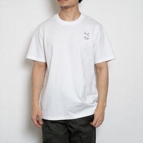 Lサイズ[PUMA×MAISON KITSUNE] Tシャツ S/S TEE ホワイトを税込・送料 