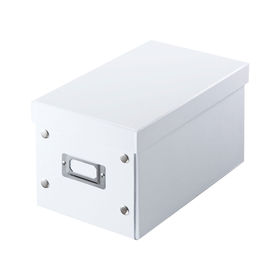 組み立て式CD BOX（ホワイト）　サンワサプライ