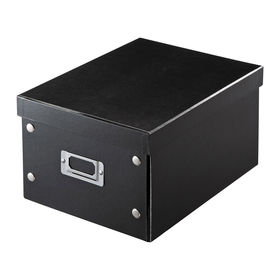 組み立て式DVD BOX（ブラック）　サンワサプライ