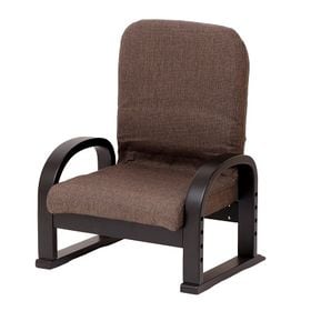【BR】リクライニングTV座椅子　お客様組み立て品 | 背もたれが3段階でリクライニング可能な座椅子