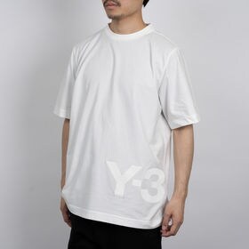 Mサイズ [Y-3]Tシャツ M CH1 SS TEE - LARGE LOGO ホワイト | Y-3の20周年アニバーサリーコレクション！