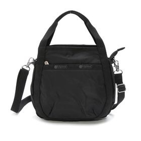 [LeSportsac]ハンドバッグ SMALL JENNI ブラック | ころんと丸みを帯びたルックスが可愛らしい！ハンドバッグとしても◎