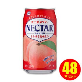 【48本】不二家 ネクターピーチ（350g缶）とろける美味し...