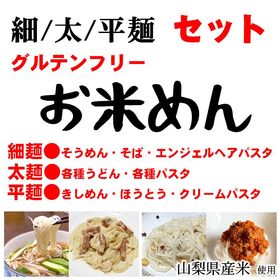 【100gx6袋】 グルテンフリー お米めん 利き麺 セット...