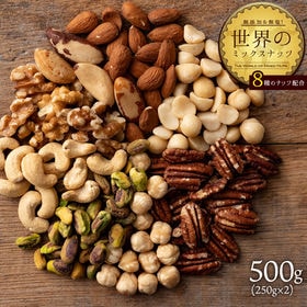 【500g】世界のミックスナッツ(8種類のナッツを絶妙配合)