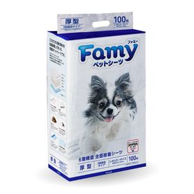Famy（ファミー）ペットシーツ厚型/レギュラー/400枚/...