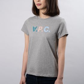 XSサイズ [A.P.C.] Tシャツ KORYN T-SHIRT グレー | VPCロゴがキャッチーな定番Tシャツの今季限定カラー！