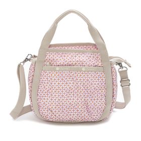 [LeSportsac] ハンドバッグ SMALL JENNI ピンク系 | ころんと丸みを帯びたルックスが可愛らしい！ハンドバッグとしても◎